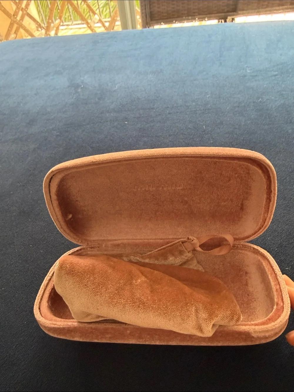 Miu Miu Velvet Pouch and sunglasses case